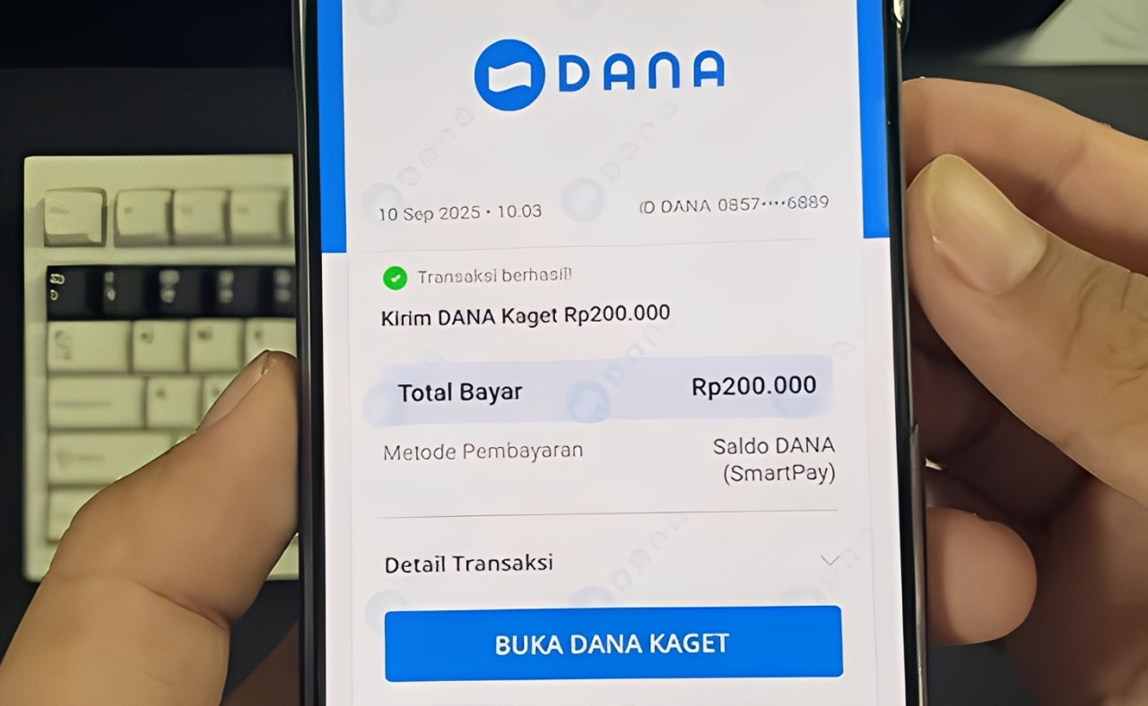 DANA Kaget Gratis Masuk ke Saldomu, YouTuber Ini Bagikan Tipsnya