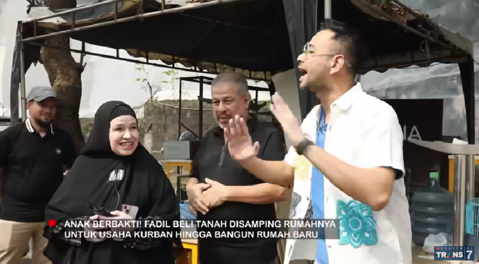 Raffi Ahmad Borong 50 Kambing Dagangan Ibunya Fadil Jaidi, Serba Dadakan!