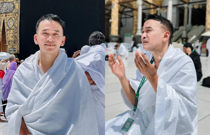 5 Bulan Jadi Mualaf, Potret Ruben Onsu di Depan Kabah saat Umroh Jadi Sorotan!