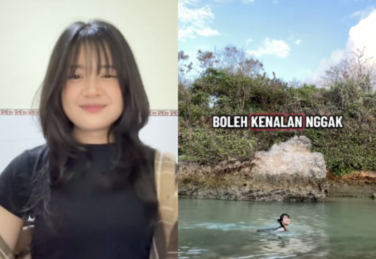Seram! Asyik Renang di Bali, TikToker Cewek Ini Digoda Pria Tak Dikenal, Dimintai Nomor WA sampai Diajak Foto Bareng
