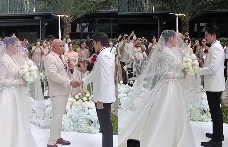 Selamat, Amanda Manopo dan Kenny Austin Resmi Menikah, Ayah Antar Putri ke Altar