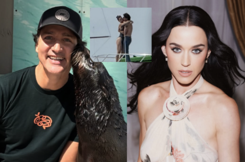 Katy Perry Tercyduk Ciuman sama Eks PM Kanada Justin Trudeau di Atas Yacht