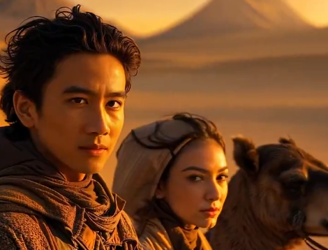 Tiru Film Dune, Konten Gibran Rakabuming Ucapkan Selamat Idulfitri Dicibir