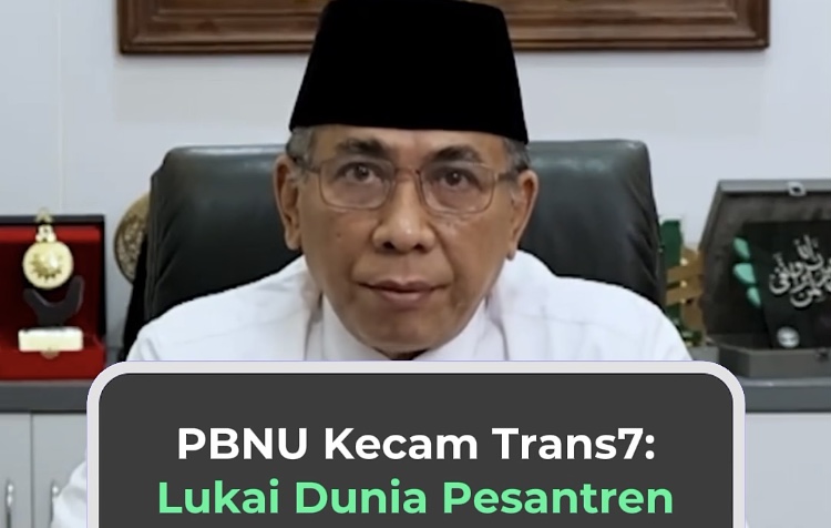 PBNU Tempuh Jalur Hukum terkait Tayangan Trans7 yang Dinilai Hina Dunia Pesantren